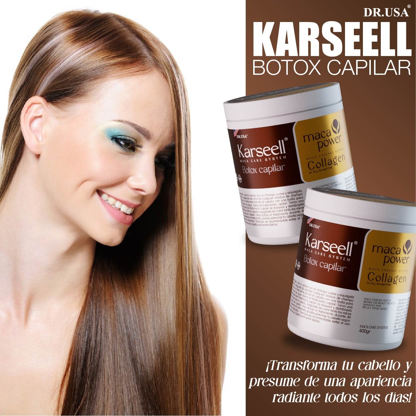 COMBO CUIDA TU CABELLO💇♀️2x1 Keratina Karseell 💝