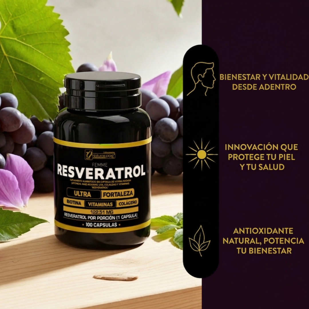 COMBO RENDIMIENTO SUPERIOR 🔥 El Patron + Saw Palmetto + Resveratrol🔥
