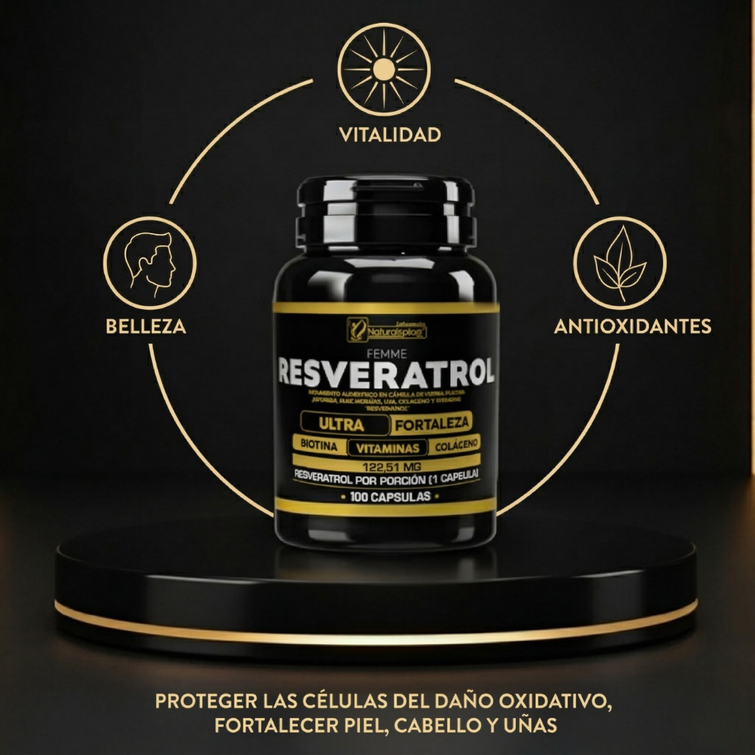COMBO RENDIMIENTO SUPERIOR 🔥 El Patron + Saw Palmetto + Resveratrol🔥