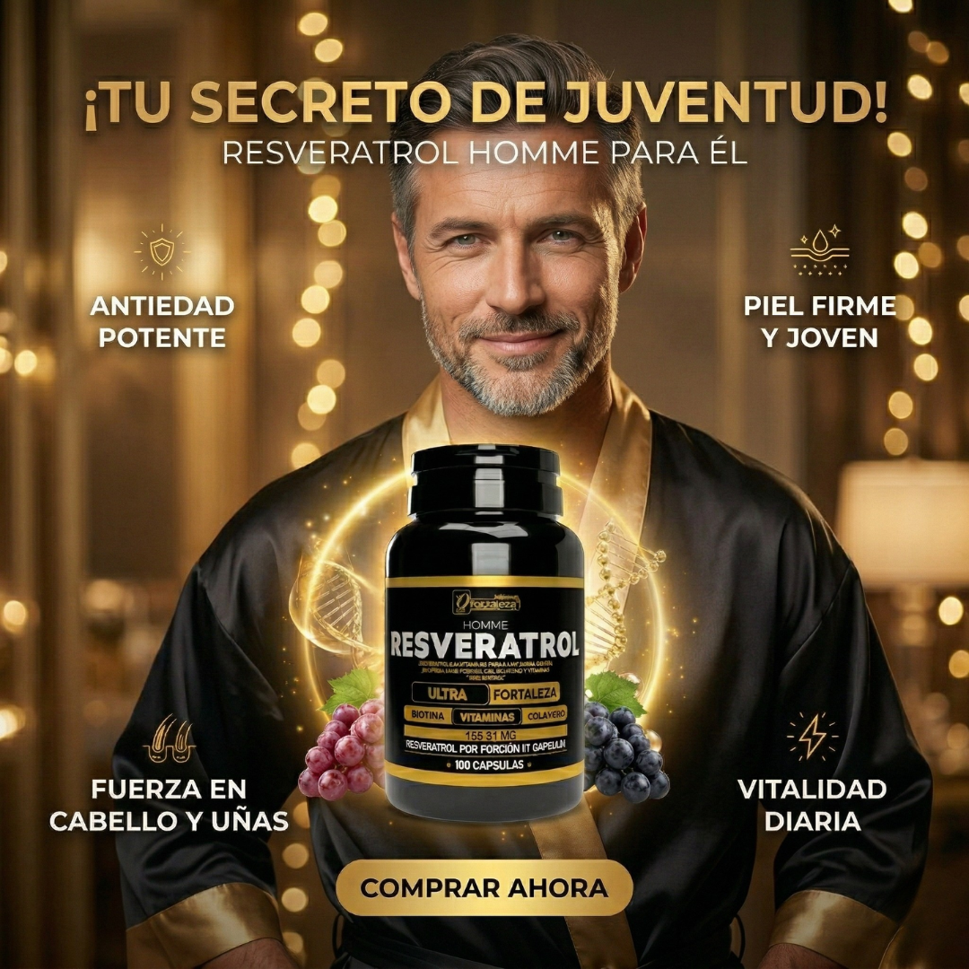 COMBO RENDIMIENTO SUPERIOR 🔥 El Patron + Saw Palmetto + Resveratrol🔥