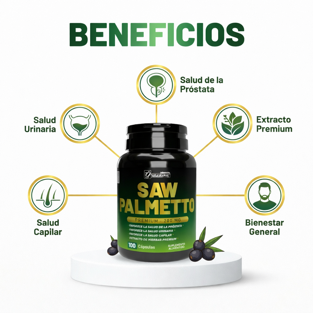 COMBO RENDIMIENTO SUPERIOR 🔥 El Patron + Saw Palmetto + Resveratrol🔥